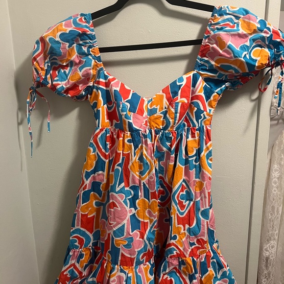 Amanda Uprichard Dresses & Skirts - Amanda Uprichard Colorful Floral Mini Dress